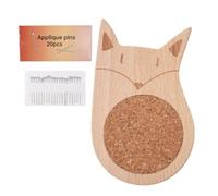 Alfiletero Para Costura Lindo Cojín De Alfiler De Madera Para Almacenar