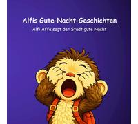 Alfis Gute-Nacht-Geschichten | Einschlafbuch für Kinder zum Vorlesen: Alfi Affe sagt der Stadt gute Nacht | Für Kinder ab 1 Jahr | Freundschaft, Tiere & süße Träume!