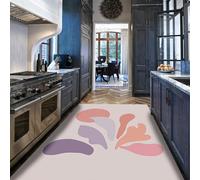 Alfombra 120x150 Lavable Alfombrilla para Dormitorio Habitación Infantil Guardería Tapete Ultra Suaves de Hoja sintética Pequeñas Antideslizantes Que no mudan Pelo bajo abstractas en