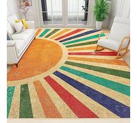 Alfombra 3D, Alfombra De Sala De Estar, Alfombra De Pasillo De Oficina, Alfombra Hermoso Arco Iris De Dibujos Animados, Alfombra De Habitación para Niños 160 X 230 Cm -0D5D/K6M8-4I5S-G5S5-8F8O/T9Y3