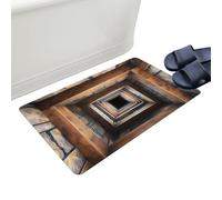 Alfombra 3D con ilusión óptica, antideslizante, ilusión óptica, patrón de diseño genial para entrada, sala de estar, dormitorio, decoración del hogar y uso diario en interiores