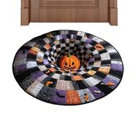Alfombra 3D de Halloween Alfombra Acolchada Espeluznante Ilusión 3D Abismo