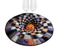 Alfombra 3D de Halloween Alfombra Acolchada Espeluznante Ilusión 3D Abismo