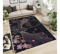 Alfombra 3D Plantas Flores para Niños Alfombra Game Rug De Pelo Corto Alfombra De Habitación De Niño Alfombra De La Sala De Estar Salón Cocina Pasillo Rug 140 X 200 Cm /1383077527363
