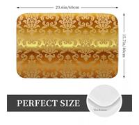 Alfombra 3D Sencilla para Gatos Felpudo de Bienvenida Felpuda de Cocina Alfombra de salón Alfombra para Dormitorio Oración en casa - 40x60cm