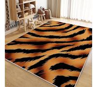 Alfombra 60x90cm Raya De Tigre Alfombra 3D de Pelo Corto NiñOs Y NiñAs Moqueta Suave y Mullida Lavable Lavadora Adecuado para Entradas Pasillos y Puertas de Entrada a-1870