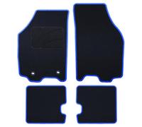Alfombra A Medida Lancia Ypsilon (2006-2011) 5Pz Ribete Azul