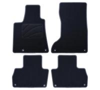 Alfombra A Medida Maserati Levante (Desde 2016) 5Pz Ribete Gris Oscuro