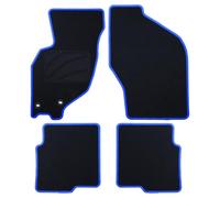 Alfombra A Medida Mitsubishi Spacestar (1991-1998) 5Pz Y 7Pz Ribete Azul