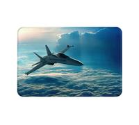 Alfombra Absorbente Aviones De Combate Antideslizante Cocina Felpudo Entrada Divertidos Perro Alfombra Antideslizante 40X60Cm