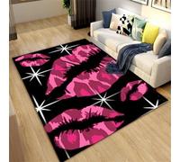 Alfombra absorbente con textura de mármol abstracto con impresión 3D para dormitorio, salón, habitación infantil, decoración del hogar, 180 x 280 cm, resistente a las manchas y fácil de limpiar