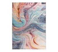 Alfombra abstracta de pelo corto multicolor samara, 120x170 cm - atticgo