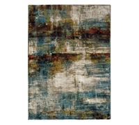Alfombra abstracta multicolor graffiti, 160x230 cm - atticgo