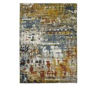 Alfombra abstracta multicolor naia, 80x150 cm - atticgo