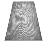 Alfombra acrílica YAZZ W8540 HUELLA DACTILAR gris 200x290 cm