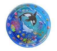 Alfombra acuática para gatos - Juego con agua divertida para animales domésticos, juguete cómodo refrescante para jugar, dormir, relajación y diversión al aire libre