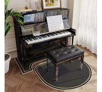 Alfombra acústica, Hardwearing Non Slip Chair Mat for Home Decor Living Room Study Playing(O)