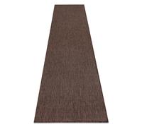 Alfombra Alfombra de pasillo sisal SION A5165A Mezcla Tejido plano marrón 80x250 cm