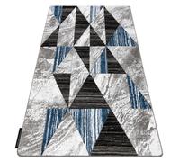 Alfombra ALTER Nano Triángulos azul 200x290 cm