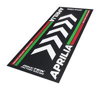 Alfombra ambiental Biketek Alfombra de garaje negro blanco verde rojo moto Nuevo