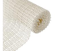 Alfombra Antideslizante 110 x 190 cm con Agarre Extra Antideslizante para Alfombra Can Be Cut to Any Size Easily para para Cajones Estantes Bandeja, Blanquecino