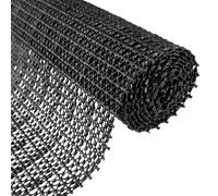 Alfombra Antideslizante 80 x 350 cm con Agarre Extra Antideslizante para Alfombra Can Be Cut to Any Size Easily para para Cajones Estantes Bandeja, Negro