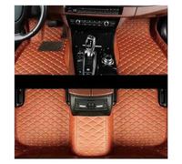Alfombra Antideslizante Alfombrillas Cuero Suelo Coche para Aston para Martin DB9 4seat 2003-2017 Alfombrilla Impermeable Accesorios Alfombra Goma(Marrón)