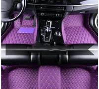 Alfombra Antideslizante Car Floor Mat For Fiat 124 For Spider For Type 348 2017-2019 Waterproof Mats Accessories Alfombra Goma(Púrpura,LHD)