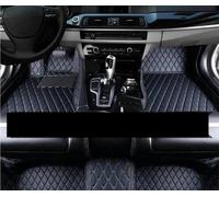 Alfombra Antideslizante Car Floor Mat For Fiat 124 For Spider For Type 348 2017-2019 Waterproof Mats Accessories Alfombra Goma(Azul Negro,LHD)