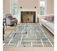 Alfombra antideslizante de 65 x 300 cm, lavable, alfombra de entrada, alfombra de cocina y lavandería, alfombra de pasillo duradera, perfecta para entradas y zonas de alto tráfico