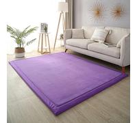 Alfombra antideslizante de terciopelo para dormitorio, sala de estar, yoga y guardería, tapete de adherencia suave, decoración del hogar, 200 x 320 cm para T & Sle