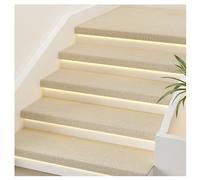 Alfombra antideslizante for escaleras, 10/12 pulgadas, alfombra for escaleras, reutilizable for todas las escaleras limpias y lisas, alfombrilla protectora for escalones(Color2,26x100CM/10.2x39.4in)