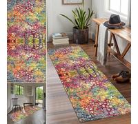 Alfombra antideslizante lavable para pasillo de cocina, 60 x 500 cm de largo, para entrada, comedor, lavandería y baño, elegantes tapetes de cocina y pasillo