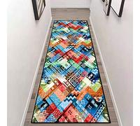 Alfombra antideslizante lavable para sala de estar, dormitorio, pasillo y entrada, moderna, resistente a las manchas, antideslizante, para decoración del hogar y seguridad