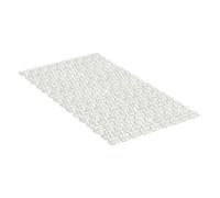 Alfombra antideslizante para ducha / bañera Opaca (L x An: 36 x 70 cm, Blanco pergamon)