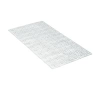 Tatay Alfombra de bañera antideslizante BCN – ventosas, antibacteriana, 72x36 cm, translúcido