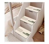 Alfombra Antideslizante para escaleras de litera, de Tierra de diatomeas, para Interiores, Dormitorio Infantil, Loft bajo, Cama Individual, Escalera Lateral(B,12Pcs 50x50cm)