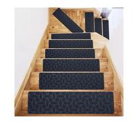Alfombra Antideslizante Para Escaleras Juego de 5/10 alfombrillas autoadhesivas for escaleras, antideslizantes y con absorción agua for interiores Para Escalones De Madera(Color 32,76x20cm 10piece)
