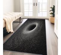 Alfombra antideslizante para pasillo, 80 x 150 cm, minimalista, universo de ciencia ficción, agujeros negros, alfombra de cocina, lavable, alfombra larga para pasillo, entrada, dormitorio, lavandería