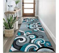 Alfombra Antideslizante para Pasillos, Alfombra Entrada Casa Salón, 60 x 200 cm Larga Alfombrilla para Pasillos Antideslizante Lavable Alfombra área Alfombra para Pasillo Cocina Entrada Interior