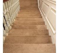 Alfombra antideslizante para peldaños de madera para interiores, autoadhesivas, lavables, extraíbles, paquete de 3 (26 x 100 cm), solución segura y elegante de seguridad para escaleras