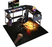 Alfombra Antideslizante Silla Gaming, Alfombrilla para Silla de Oficina Gaming, Protector Suelo Silla Ruedas, Alfombrilla de Protección para Suelos Duros, Tapete Protector de Suelo 160 x 200 cm