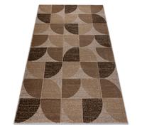 Alfombra ARCANA 4673 beige / marrón claro geométrica moderna 240x330 cm