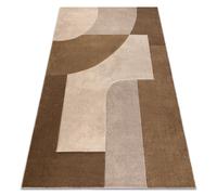 Alfombra ARCANA 5099 crema / beige geométrica moderna 240x330 cm
