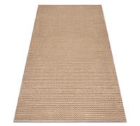 Alfombra AURA E9787 beige - Espina de pescado chevron estructural moderna 180x270 cm