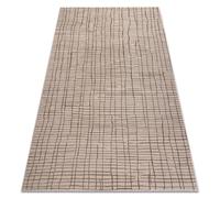 Alfombra AURA J1852A beige - Pauta estructural moderna 180x270 cm