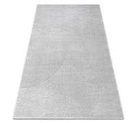 Alfombra BALANCE 0194 gris - Geométrico estructural glamour 200x290 cm
