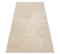 Alfombra BALANCE 0194 taupe - Geométrico estructural glamour 140x190 cm