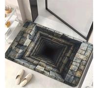 Alfombra Baño Diatomita Piedra Secado Rapido, Alfombrilla baño 60x90cm Antideslizante, Súper Absorbente, Diatomita, Lavable, Microfibra, Bath Mat para Cocina, Inodoro, Ducha, Bañera Nature 3-340