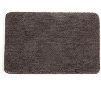 Alfombra baño Microfibra Alfombras de baño Antideslizante Alfombra de baño Cómoda Alfombrilla baño Esponjosa Alfombrilla de baño Absorbente Alfombras para baños Lavable a máquina,Café,40 x 60 cm